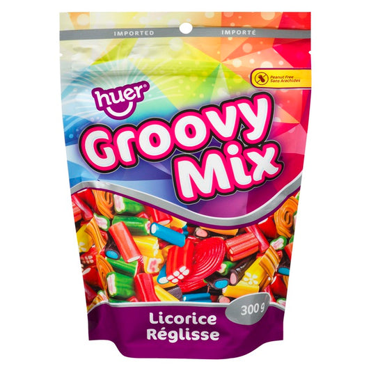 Huer Groovy Mix All Sorts of Licorice 300g